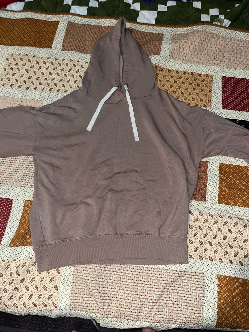Buffalo David Bitton Men's Crewneck Hoodie - Taupe Brown